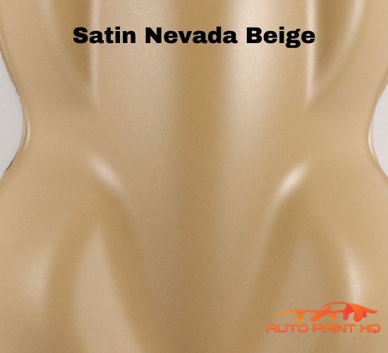 Satin Hot Rod Nevada Beige Gallon 2K Urethane Single Stage Car Auto Paint Kit