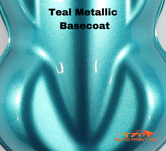 Teal Metallic Basecoat With Reducer Gallon (Basecoat Only) Paint Kit - Auto Paint HQ