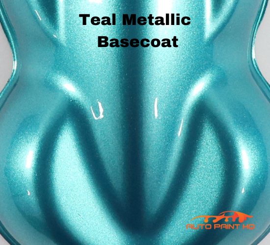 Teal Metallic Basecoat + Reducer Quart (Basecoat Only) Auto Paint Kit - Auto Paint HQ