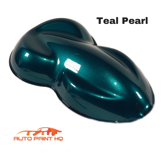 Teal Pearl Basecoat With Reducer Gallon (Basecoat Only) Car Auto Paint - Auto Paint HQ