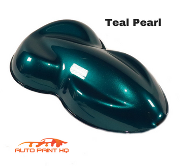 Teal Pearl Basecoat With Reducer Gallon (Basecoat Only) Car Auto Paint - Auto Paint HQ