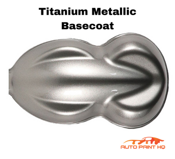 Titanium Metallic Basecoat Clearcoat Quart Complete Paint Kit - Auto Paint HQ