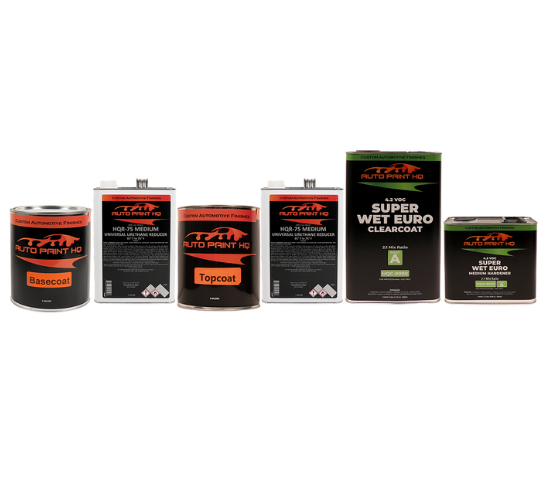 GM WA505Q Crystal Claret Tri-Coat Candy Complete Gallon Kit – Auto Paint HQ
