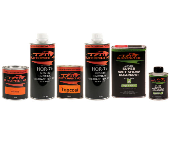 GM WA505Q Crystal Claret Tri-Coat Candy Complete Quart Kit – Auto Paint HQ