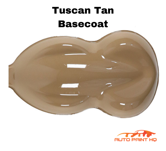 Tuscan Tan Basecoat + Reducer Quart (Basecoat Only) Motorcycle Auto Paint - Auto Paint HQ