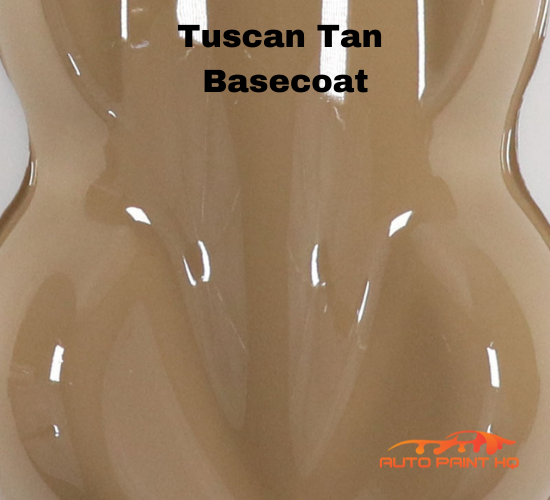 Tuscan Tan Basecoat With Reducer Gallon (Basecoat Only) Car Auto Paint Kit - Auto Paint HQ