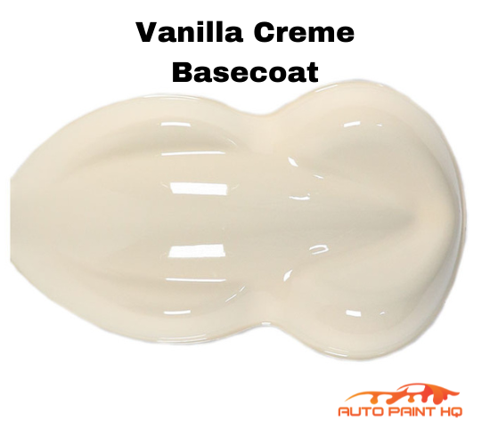 Vanilla Creme Basecoat + Reducer Quart (Basecoat Only) Motorcycle Auto Paint - Auto Paint HQ