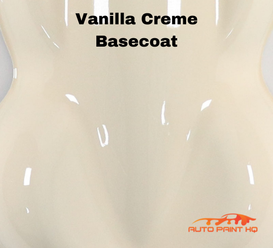 Vanilla Creme Basecoat + Reducer Quart (Basecoat Only) Motorcycle Auto Paint - Auto Paint HQ
