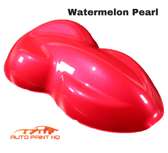 Watermelon Pearl Basecoat + Reducer Quart (Basecoat Only) Motorcycle Auto Paint - Auto Paint HQ